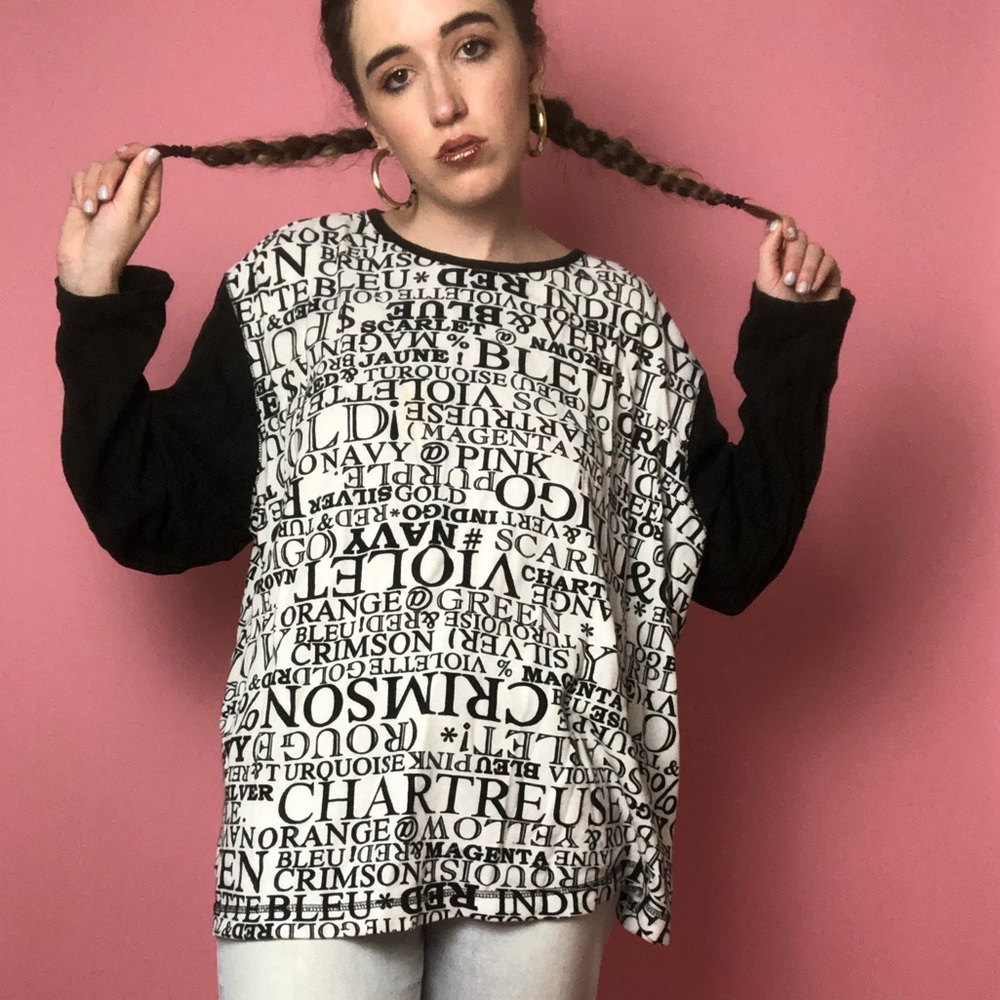 ALL THE COLORS long sleeve top